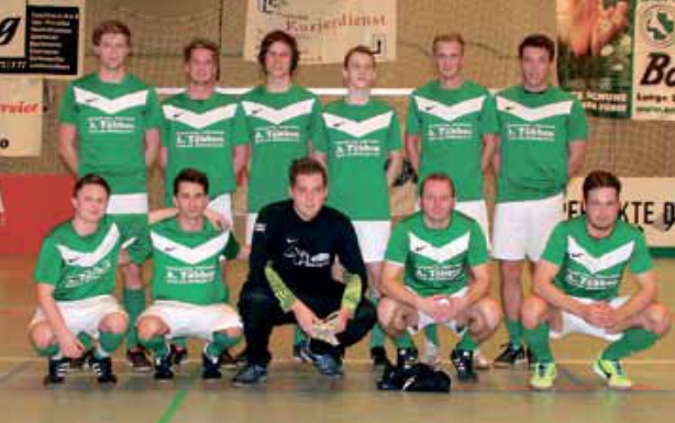 Drehten richtig auf: Holtinghausen II hotte sich beim „Emsteker Budenzauber" den Maxim-Cup