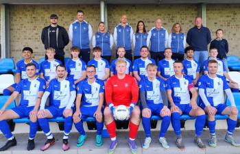 Trikotübergabe durch die Firma VoGaH GmbH an die 2. Herren 